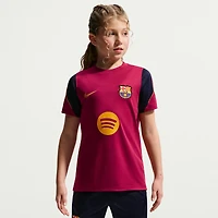 Youth Nike  Red Barcelona 2026/27 Dri-FIT Strike Top