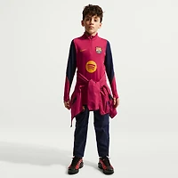 Youth Nike Red Barcelona 2026/27 Strike Dri-FIT Long Sleeve Quarter-Zip Drill Top
