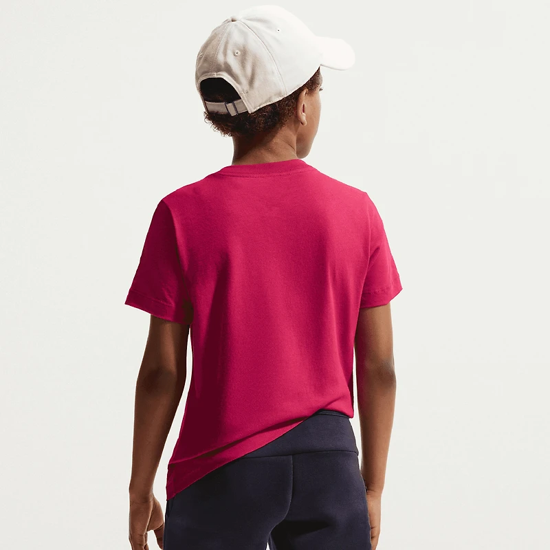 Youth Nike Red Barcelona Crest T-Shirt