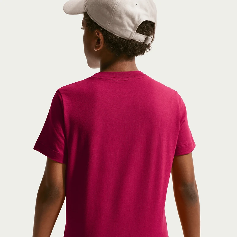 Youth Nike Red Barcelona Crest T-Shirt