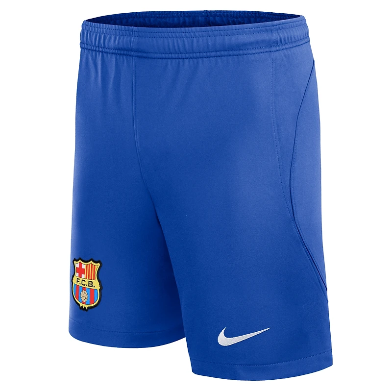 Short Nike Royal Barcelona 2023/24 Extérieur Stadium Performance pour Enfant