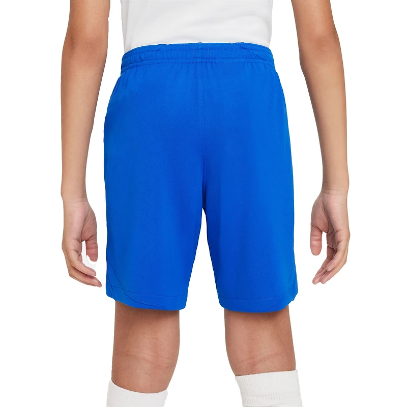 Short Nike Royal Barcelona 2023/24 Extérieur Stadium Performance pour Enfant