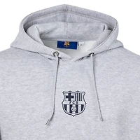 Youth Sport Design Sweden Heather Gray Barcelona Streetwear Relaxed Hoodie