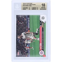 Harry Kane Bayern Munich 2024-25 Topps Now First English Player To Score 10 Goals In A Season #123 BGS Authenticated 10 Card - 10,9.5,10,10 Subgrades