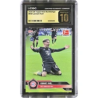 Lennart Karl Bayern Munich 2025-26 Topps Now Bundesliga First Bundesliga Goal #50 CGC Authenticated PRISTINE 10 Rookie Card