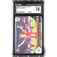 Lennart Karl Bayern Munich 2025-26 Topps Now UEFA CL FC Bayern Munich's Youngest Ever UEFA Champions League Goalscorer #38 CGC Authenticated 10 Rookie Card