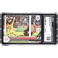 Lennart Karl Bayern Munich 2025-26 Topps Now UEFA CL Youngest Player to Score in Three Consecutive Games #66 CGC Authenticated 10 Rookie Card