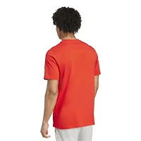 T-shirt adidas rouge Bayern Munich à trois bandes pour homme