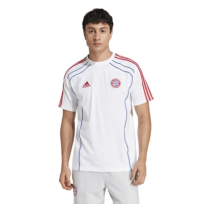 T-shirt adidas blanc Bayern Munich 2024/25 Urban Purist pour homme