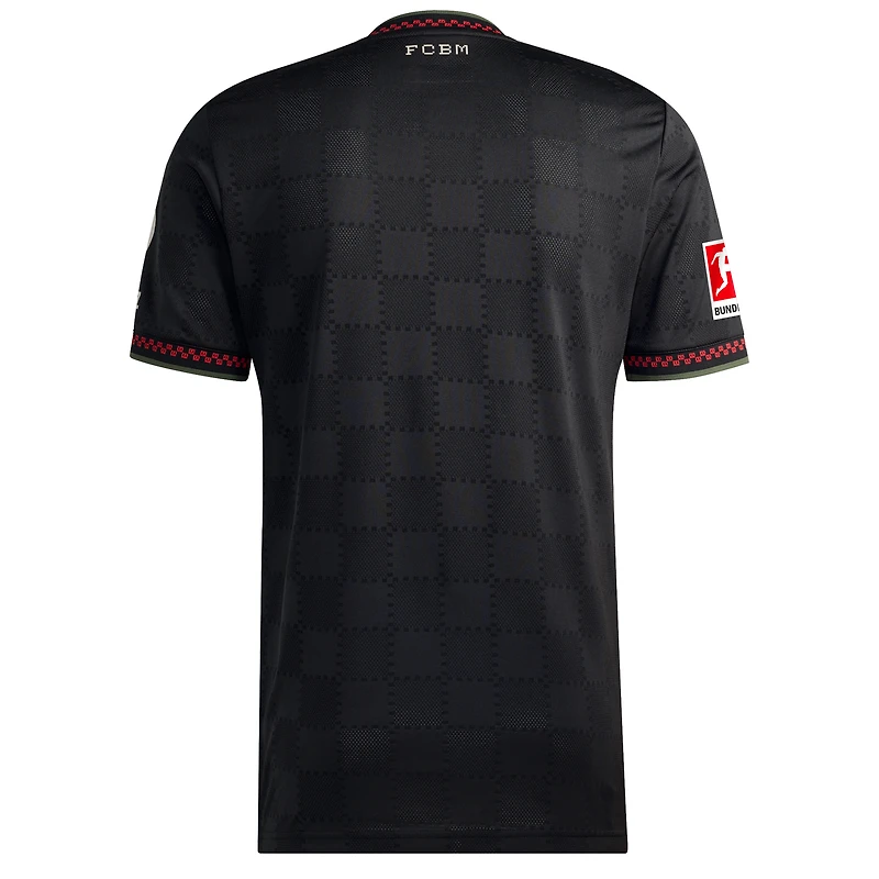 Men's adidas  Black Bayern Munich 2025/26 Third Authentic Jersey