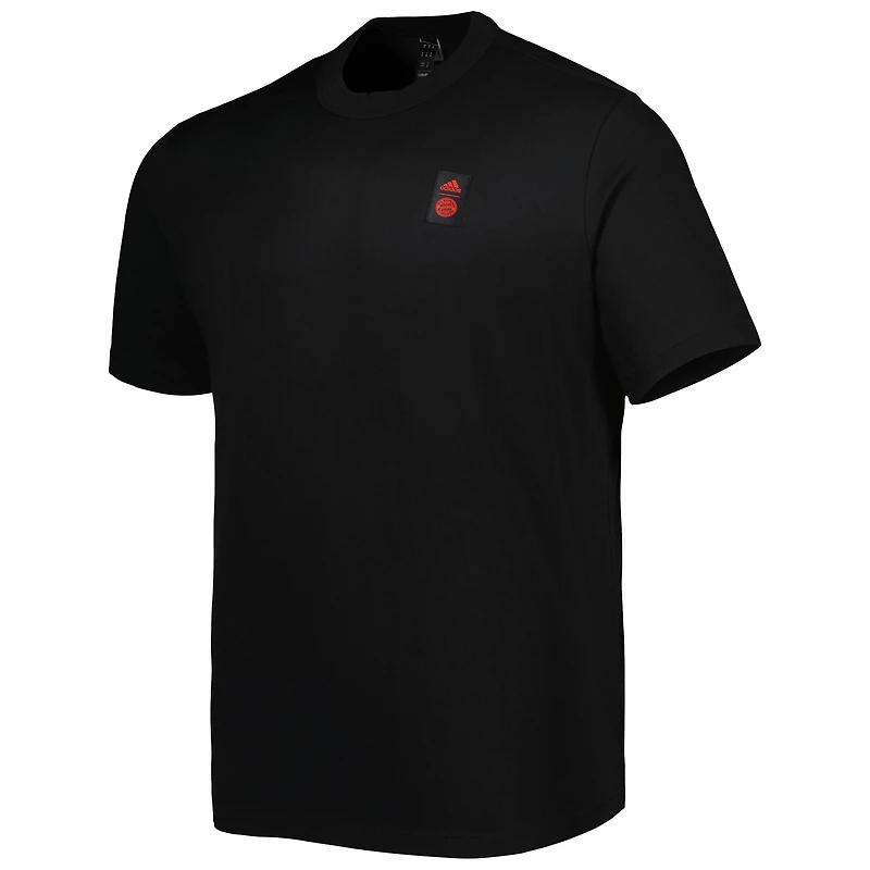 T-shirt style de vie Bayern Munich adidas noir pour homme