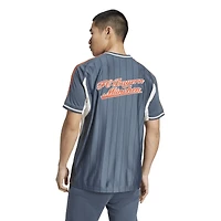 Maillot de baseball adidas gris Bayern Munich US Pack à boutons pour homme