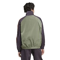 Veste demi-zip adidas verte Bayern Munich Terrace Icons pour homme