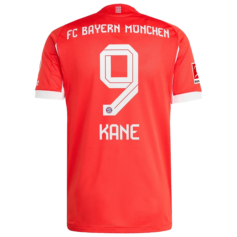 Maillot adidas Harry Kane rouge Bayern Munich 2025/26 domicile authentique pour homme