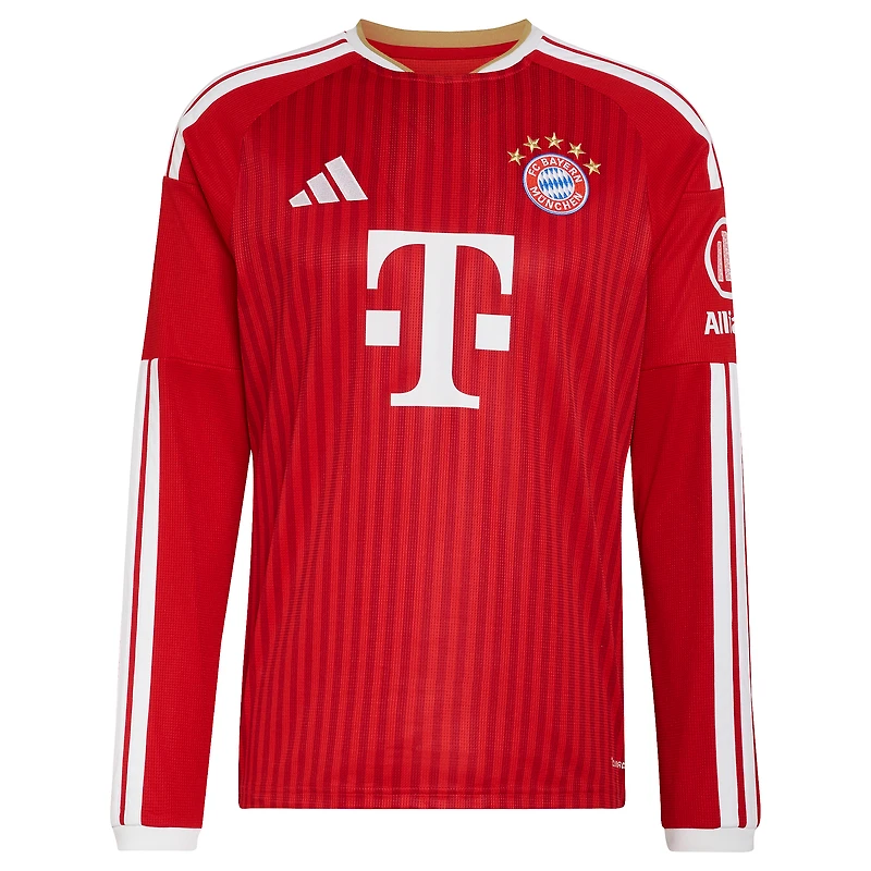 Men's adidas Harry Kane Red Bayern Munich 2026/27 Home Replica Long Sleeve Jersey