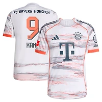 Men's adidas Harry Kane White Bayern Munich 2025/26 Away Authentic Player Jersey