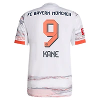 Men's adidas Harry Kane White Bayern Munich 2025/26 Away Authentic Player Jersey