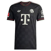 Men's adidas Jamal Musiala Black Bayern Munich 2025/26 Third Authentic Player Jersey