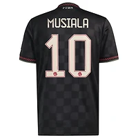 Maillot de joueur adidas Jamal Musiala noir Bayern Munich 2025/26 troisième réplique pour homme