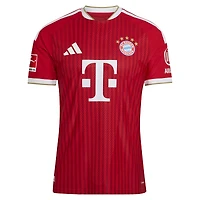 Maillot domicile authentique adidas Jamal Musiala rouge Bayern Munich 2026/27