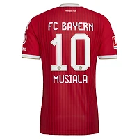 Men's adidas Jamal Musiala Red Bayern Munich 2026/27 Home On-Field Authentic Jersey
