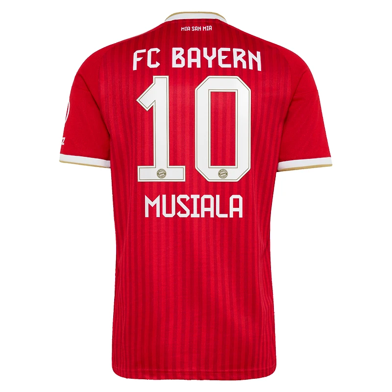 Men's adidas Jamal Musiala Red Bayern Munich 2026/27 Home Replica Jersey