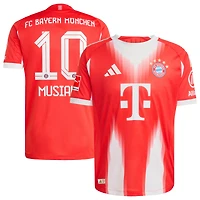 Maillot de joueur authentique adidas Jamal Musiala rouge Bayern Munich Domicile 2025/26 pour homme