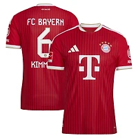 Maillot domicile authentique adidas Joshua Kimmich rouge Bayern Munich 2026/27 pour homme