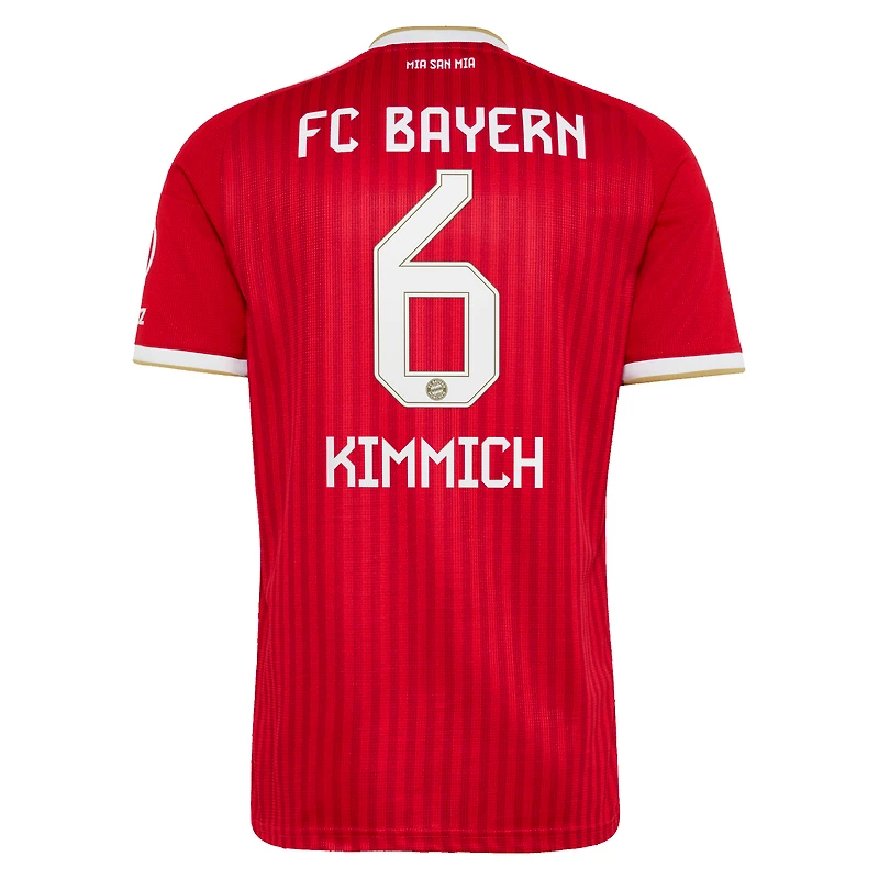 Maillot réplique domicile adidas Joshua Kimmich rouge Bayern Munich 2026/27 pour homme