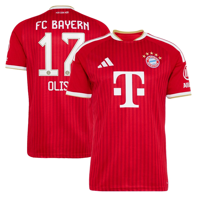 Men's adidas Michael Olise Red Bayern Munich 2026/27 Home Replica Jersey
