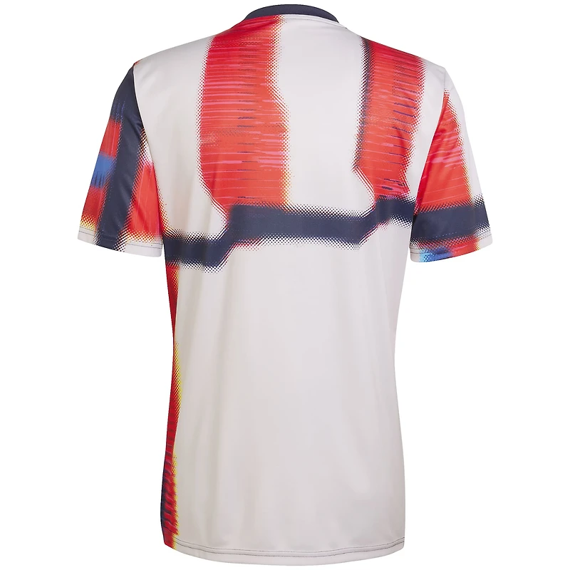 Maillot d'entraînement d'avant-match adidas Bayern Munich bleu marine 2025/26 pour homme