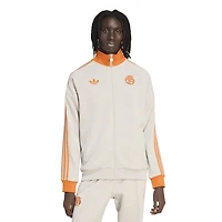 Veste de survêtement zippée adidas Originals grise Bayern Munich Culturewear pour homme