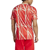 Haut d'avant-match adidas Rouge Bayern Munich 2024/25 homme