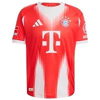 Men's adidas Red Bayern Munich 2025/26 Home Authentic Jersey