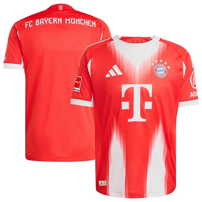 Men's adidas Red Bayern Munich 2025/26 Home Authentic Jersey