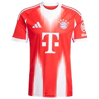 Men's adidas Red Bayern Munich 2025/26 Home Replica Jersey
