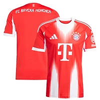 Maillot adidas rouge domicile Bayern Munich 2025/26 pour homme