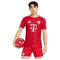 Men's adidas Red Bayern Munich 2026/27 Home On-Field Authentic Patch Jersey