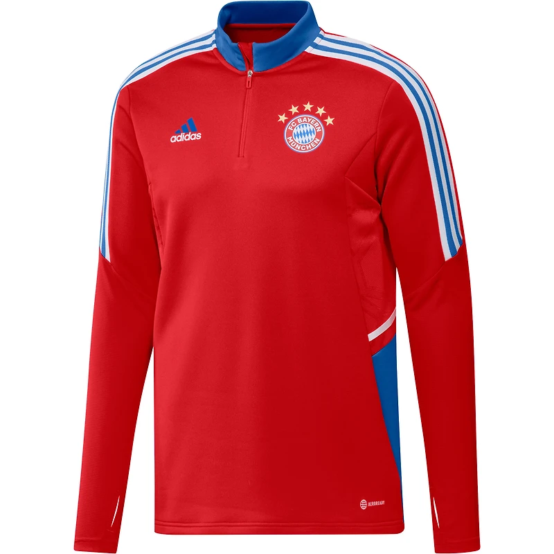 Haut d'entraînement adidas Bayern Munich AEROREADY pour homme rouge