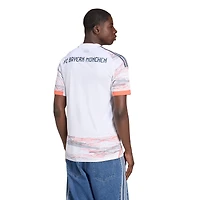 Maillot réplique extérieur blanc adidas Bayern Munich 2025/26 pour homme