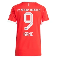 Women's adidas Harry Kane Red Bayern Munich 2025/26 Home Replica Jersey