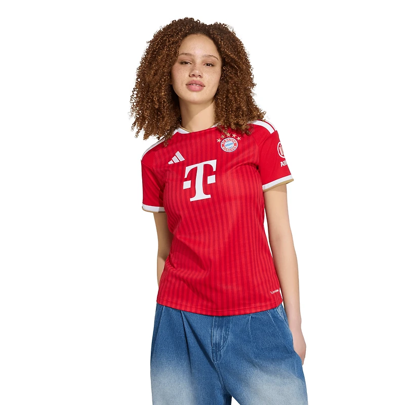 Women's adidas Red Bayern Munich 2026/27 Home Replica Jersey