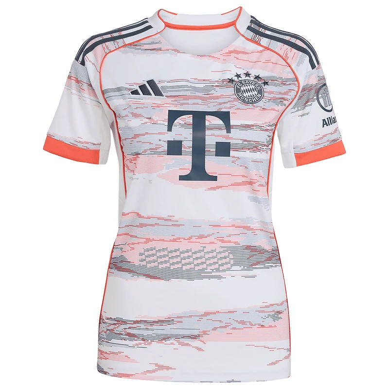 Women's adidas White Bayern Munich 2025/26 Away Replica Jersey