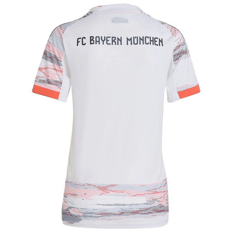 Women's adidas White Bayern Munich 2025/26 Away Replica Jersey