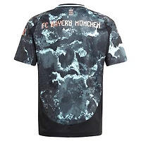 Youth adidas  Black Bayern Munich 2024/25 Away Replica Jersey