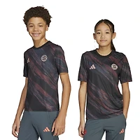 Youth adidas  Black Bayern Munich 2025/26 Pre-Match AEROREADY Top
