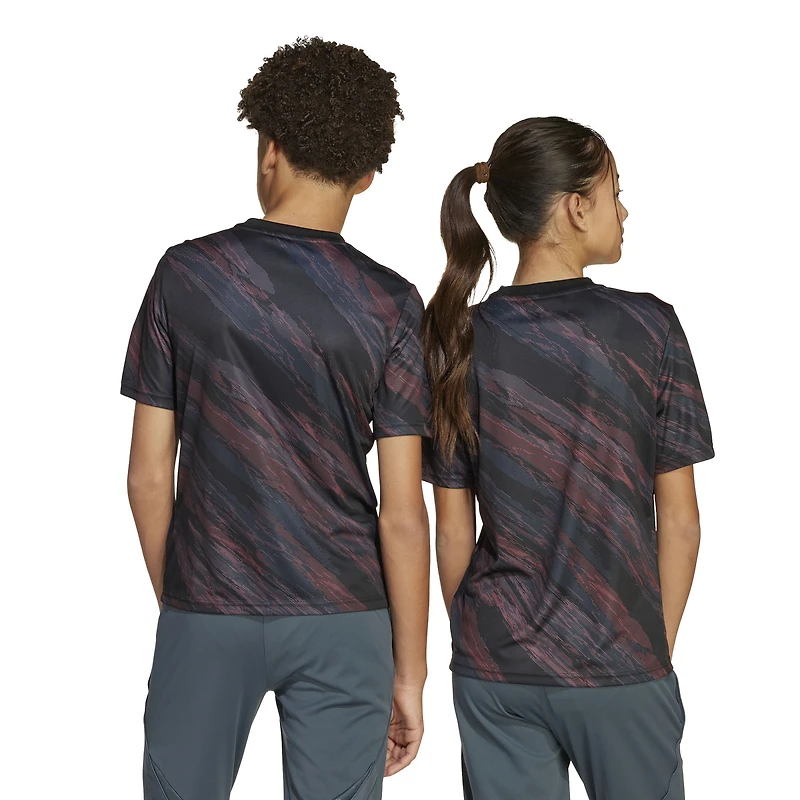 Youth adidas  Black Bayern Munich 2025/26 Pre-Match AEROREADY Top
