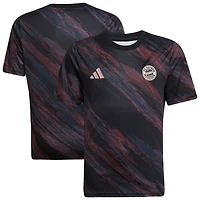 Youth adidas  Black Bayern Munich 2025/26 Pre-Match AEROREADY Top