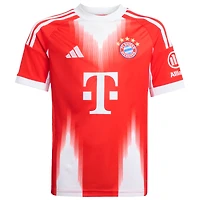 Maillot adidas Harry Kane rouge pour enfant du Bayern Munich 2025/26 Domicile
