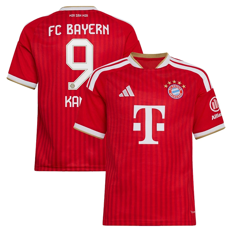 Maillot réplique domicile rouge Harry Kane Bayern Munich 2026/27 pour enfant, adidas